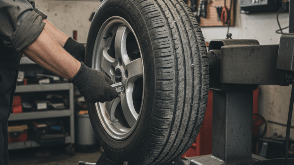 Mobile Tire Balancing